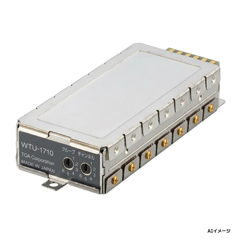 WTU-1710 TOA シングルワイヤレスチューナーユニット PAアンプ・LA-30用など
