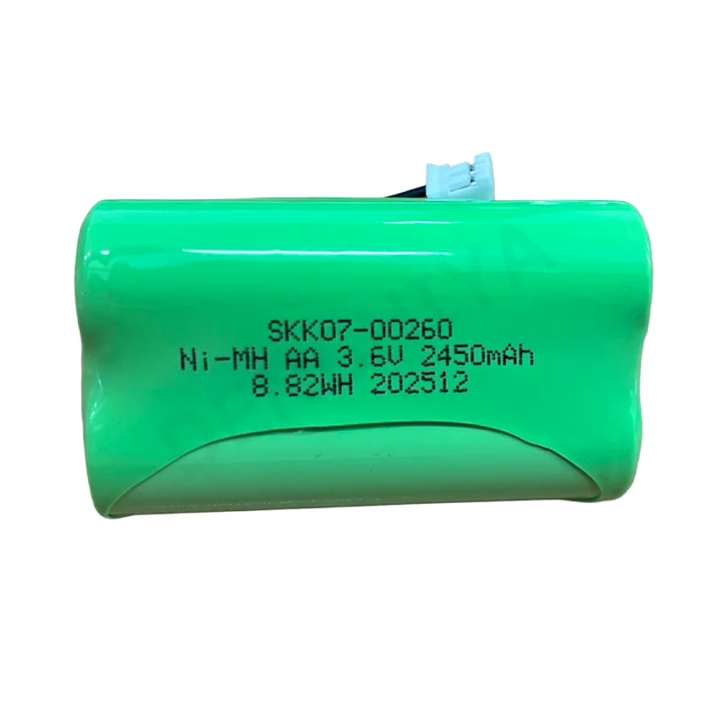 MHAA2450MAH36V 【600個】 電池屋製新品 組電池 6V2450mAh 440129-2コネクター付
