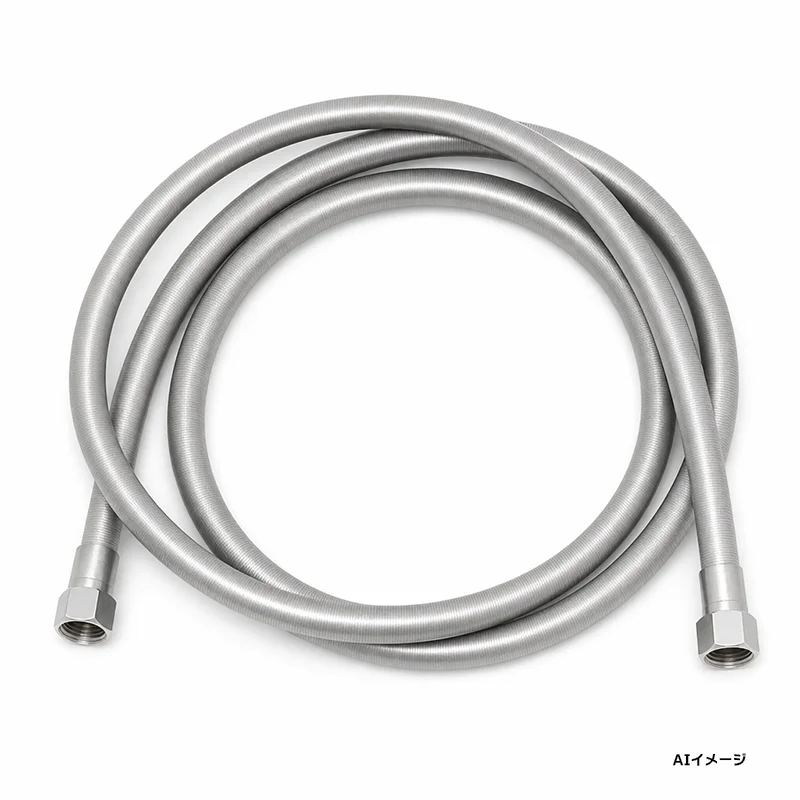 RLXZKF2B18022 パナソニック メーカー純正部品 新品 シャワーホース メタル調 長さ 1.8m  KVK 製  Panasonic