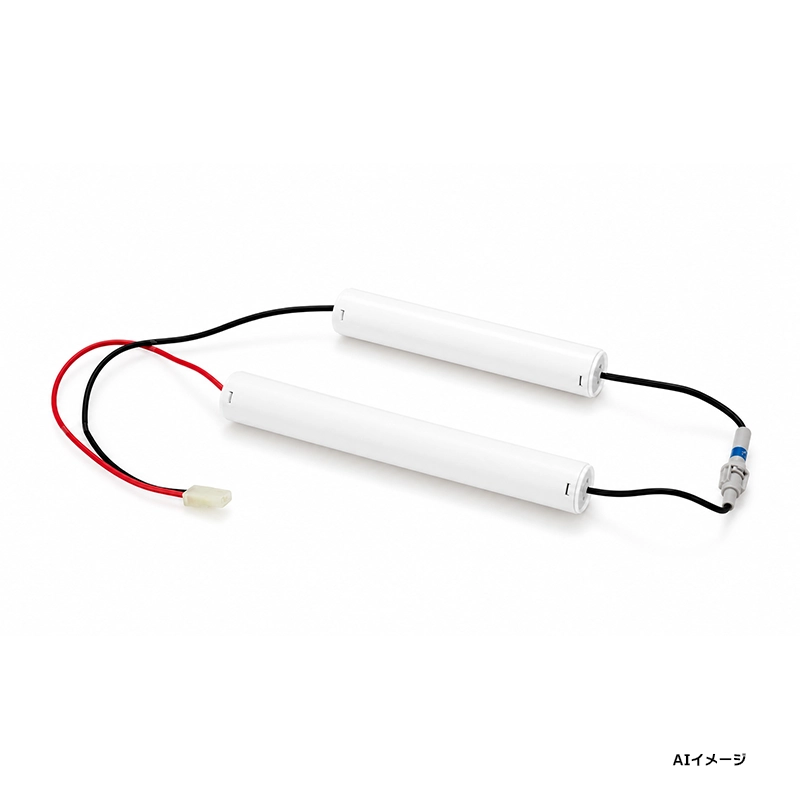 4.3HR-CY-LEB 相当品( 同等品 ) 電池屋製新品 8.4V 3000mAh 非常灯用交換電池 <年度シール付き> ( 4.3NR-CX-LE B 相当品) 東芝ライテック 相当品 コネクター付きそのまま取付できます。