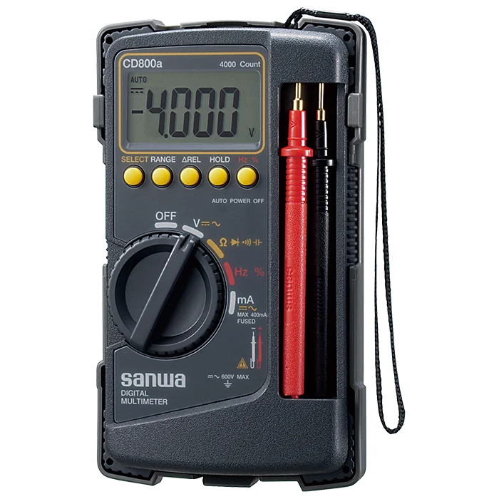 CD800a  三和電気計器 デジタルマルチメータ ケース一体型 校正可能製品