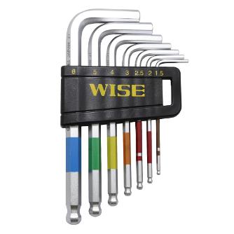 KBS-700 フジ矢 純正品新品 ボールポイント六角棒レンチ 7本セット (WISE)