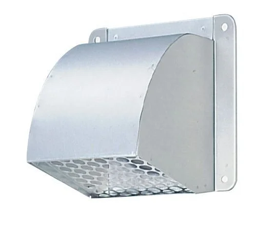 VB-AB150D パナソニックエコシステムズベンテック 純正品 アルミ製 Φ150 角形パイプフード (防鳥パンチング付)指定塗装なし