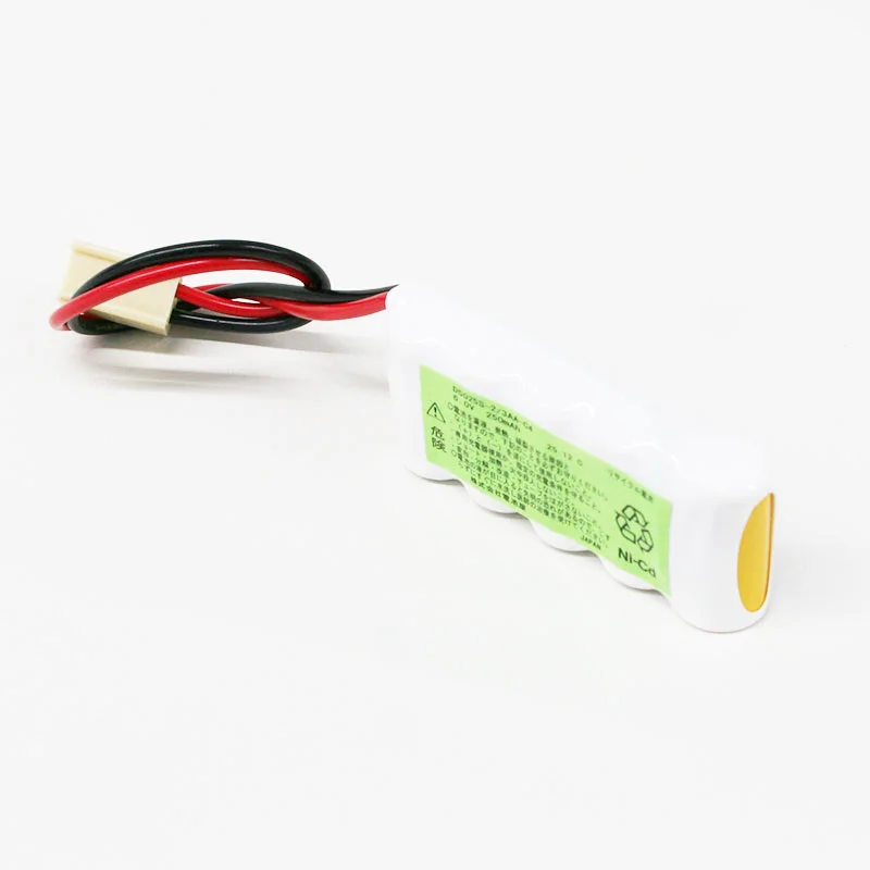 N-5AAS相当品 三洋GS相当品 6V250mAh 組電池 S型 日本端子 2820-1004P コネクター付き