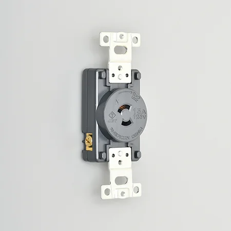 2110 アメリカン電機 純正品新品 埋込コンセント 2P 15A 125V