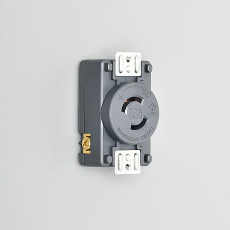 2220-P アメリカン電機 純正品新品 パネル用コンセント 2P 20A 250V