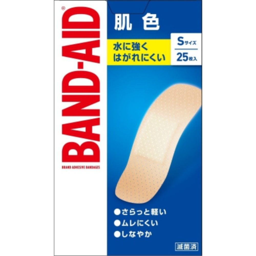 ジョンソン・エンド・ジョンソン 純正品 バンドエイド 肌色 Ｓサイズ ２５枚 4901730230124