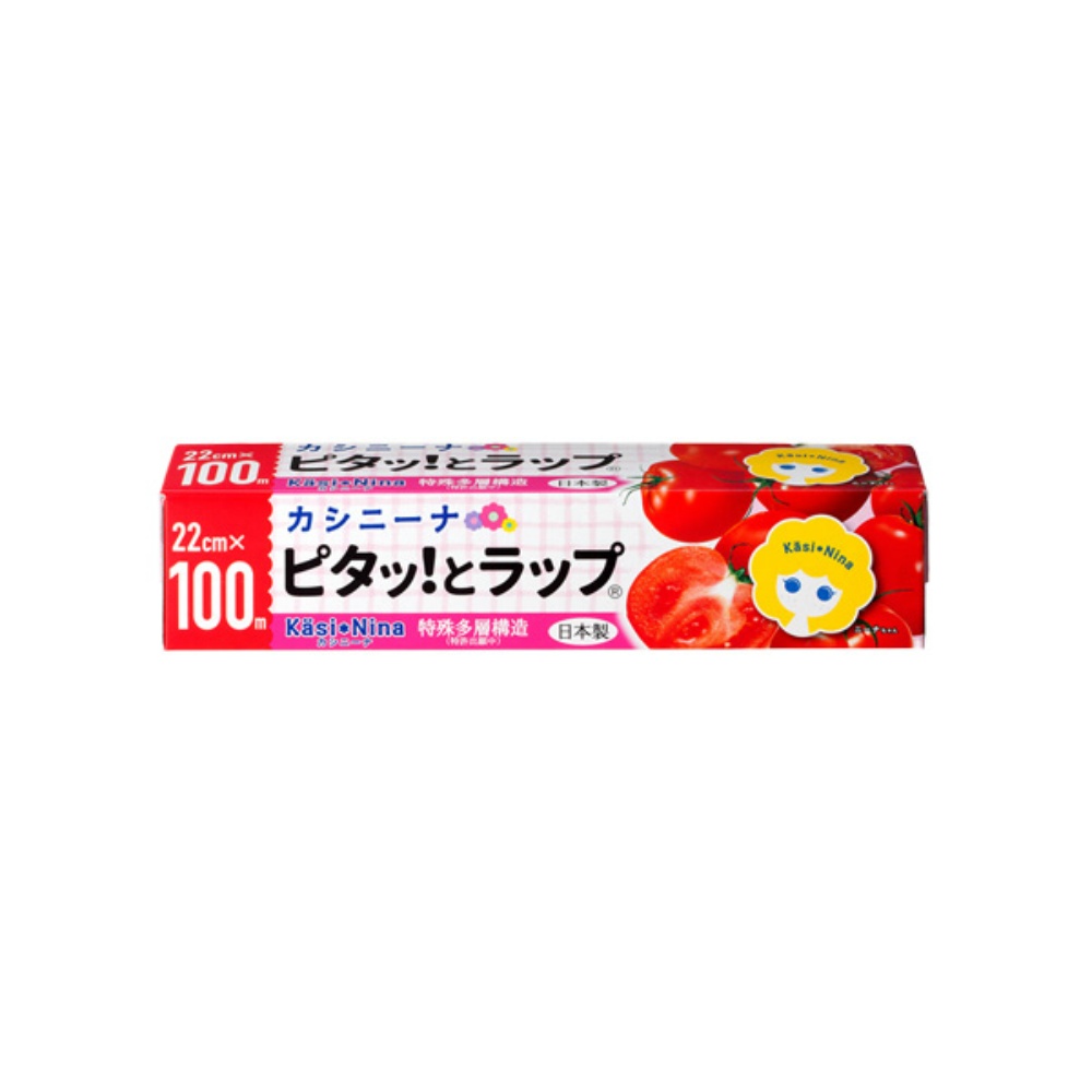 オカモト 純正品 カシニーナ ピタッとラップ ２２ｃｍ×１００ｍ 4547691784155