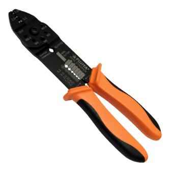FA102 フジ矢 純正品新品 万能電工ペンチ（裸圧着端子用）
