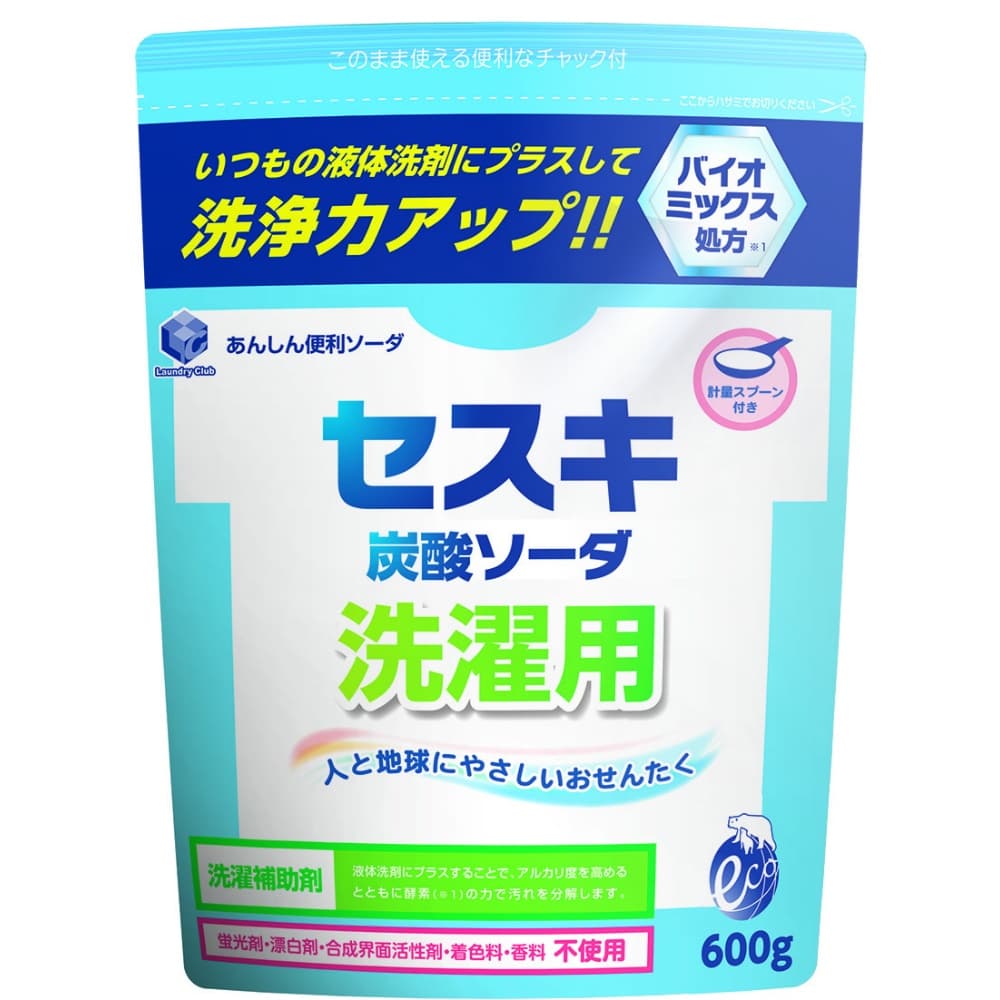 第一石鹸 純正品 ランドリークラブ セスキ炭酸ソーダ 洗濯用 600g 4902050324029
