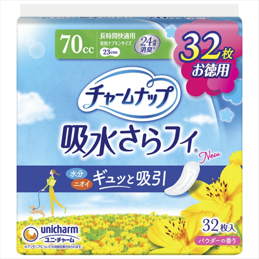 ユニ・チャーム（ユニチャーム） 純正品 チャームナップ長時間快適用32枚 4903111563814