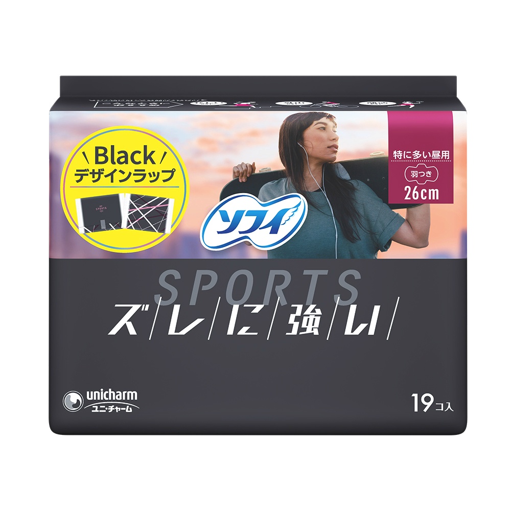 ユニ・チャーム（ユニチャーム） 純正品 ソフィSPORTS260羽つき19枚 4903111314171