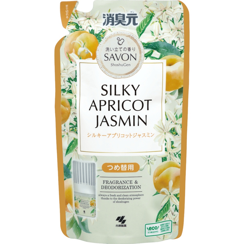 小林製薬 純正品 消臭元ＳＡＶＯＮ つめ替用 シルキーアプリコットジャスミン 4987072096680