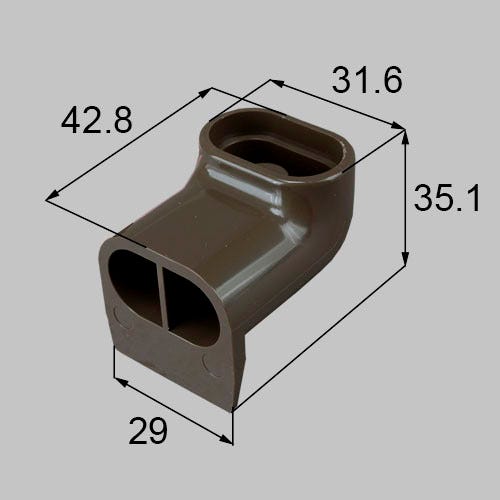NETJK00060 LIXIL・トステム 把手ブラケットＢ 浴室ドア部品[GRPB35D×2]