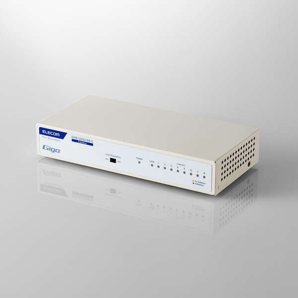 EHB-UG2C08-S エレコム レイヤー2 Giga対応 アンマネージスイッチ