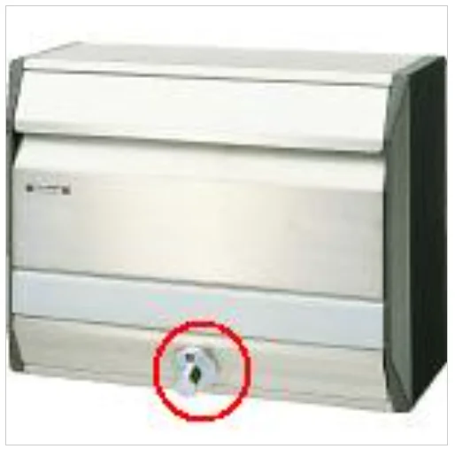 CT681001S パナソニック 純正部品 BS型ダイヤル錠 ポスト部品 【送料全国一律275円】