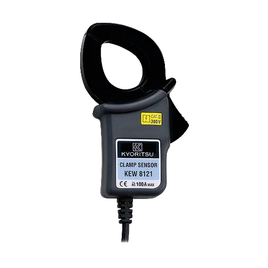 KEW 8121 共立電気計器  負荷電流検出型クランプセンサ φ24mm DINプラグ採用