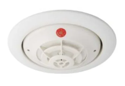 DFT-1W70ULHY ホーチキ 定温式スポット型熱感知器 1種70℃ 埋込型 防水型 自動試験機能付(本体+ベース+アダプタ)