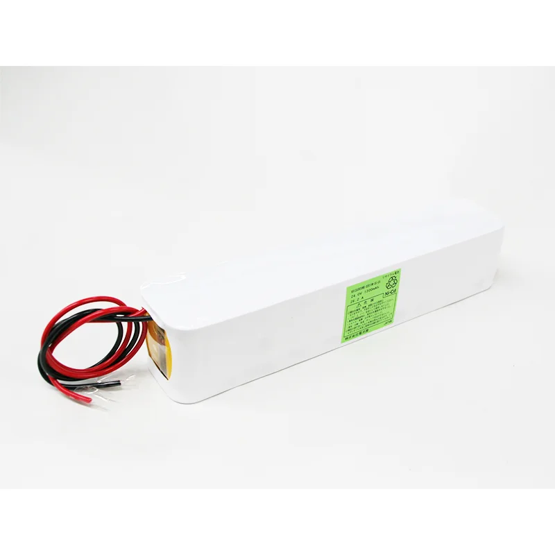 KR1.3SCR-20W相当品 24V1300mAh 電池屋組電池 W型 リード線のみ