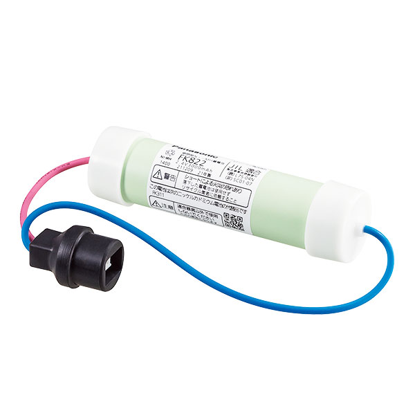 FK822 パナソニック 誘導灯・非常灯用交換電池 2.4V3000mAh  防滴仕様 （FK311後継品）