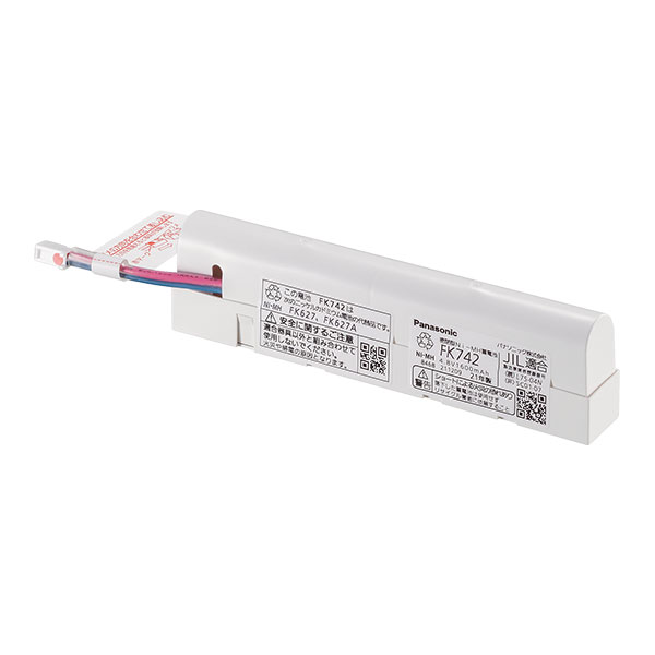 FK742 パナソニック 誘導灯用交換電池 メーカー純正品 (FK627A後継品) 4.8V1600mAh  [SOU]