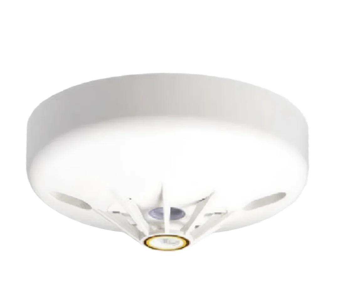 FDLJ128S-DW-X75 能美防災 定温スポット型熱感知器 1種 露出型 P-AT自動試験機能付 防水型 室外表示灯回路付 本体ベース一体