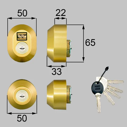 DDZZ1003 LIXIL・トステム 純正部品 ドア錠セット MIWA URシリンダー 楕円 玄関ドア部品 本体2個 キー5個セット