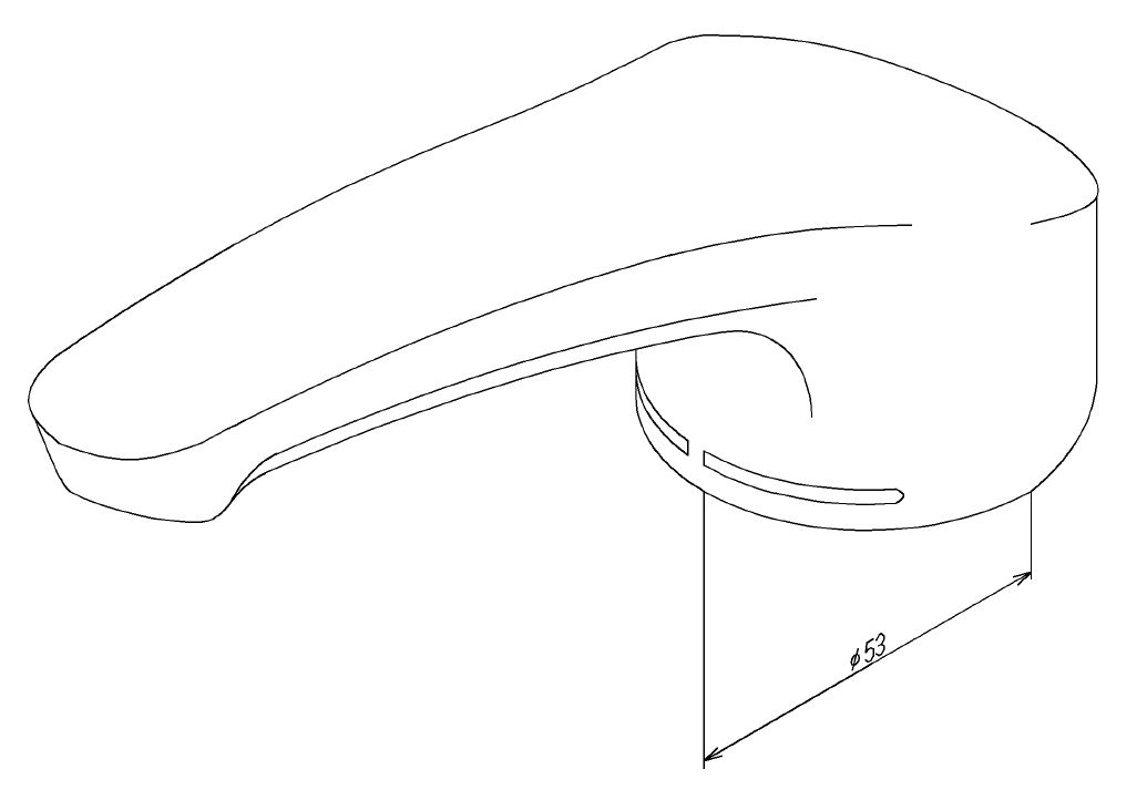 TH32382WA TOTO 純正部品 レバーハンドル