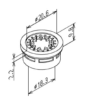 TH95946 TOTO 純正部品 泡まつキャップ【送料全国一律275円】