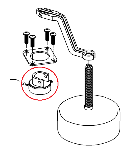 HH11033R TOTO 純正部品 ダイヤフラム部 ボールタップ・手洗い金具部品