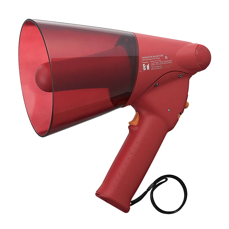 ER-1106S TOA 小型メガホン 6W サイレン付き 防滴タイプ