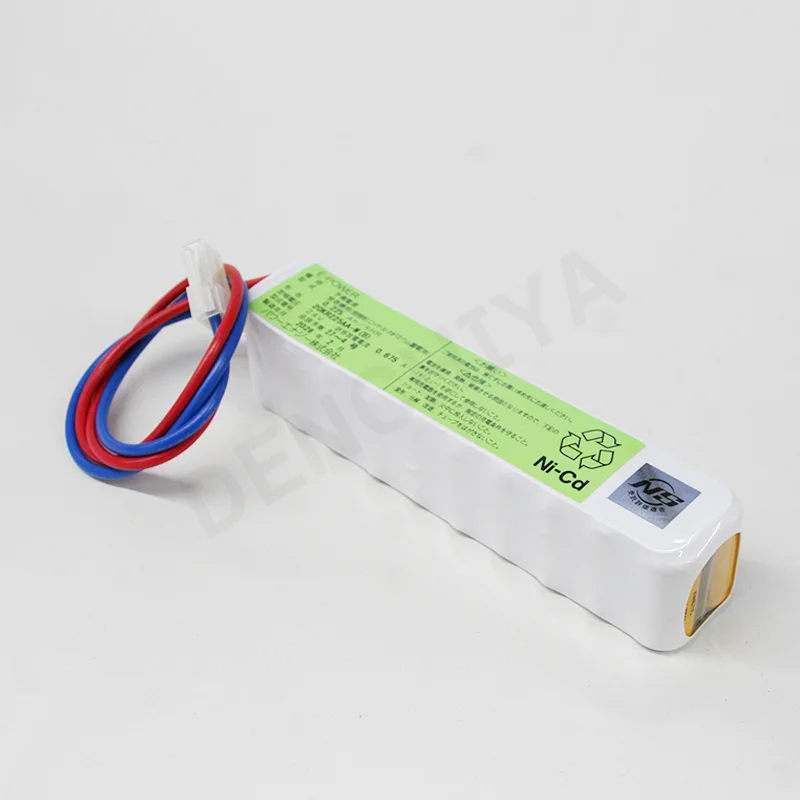 DC24V0.225Ah相当品 能美防災・ニッタン製自動火災報知設備用予備電源相当品  24V225mAh 統一コネクタ 日本消防検定協会NS鑑定品