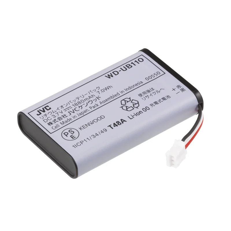 WD-UB110 JVCケンウッド リチウムイオンバッテリーパック