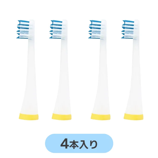 EW09104C-W パナソニック 電動歯ブラシ用替えブラシ ドルツ 山切りブラシVヘッド(4本入) (白)  【送料全国一律275円】