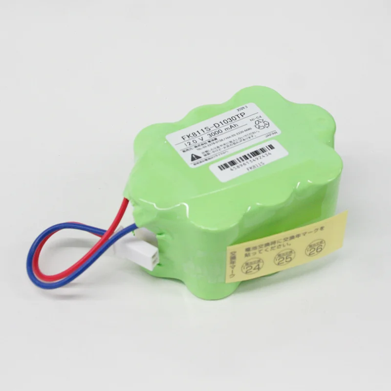 FK811相当品(同等品) 電池屋製 新品 パナソニック誘導灯器具・非常灯器具用交換電池  ＜FK373相当品(同等品)＞ 12V3000mAh ＜年度シール付き＞