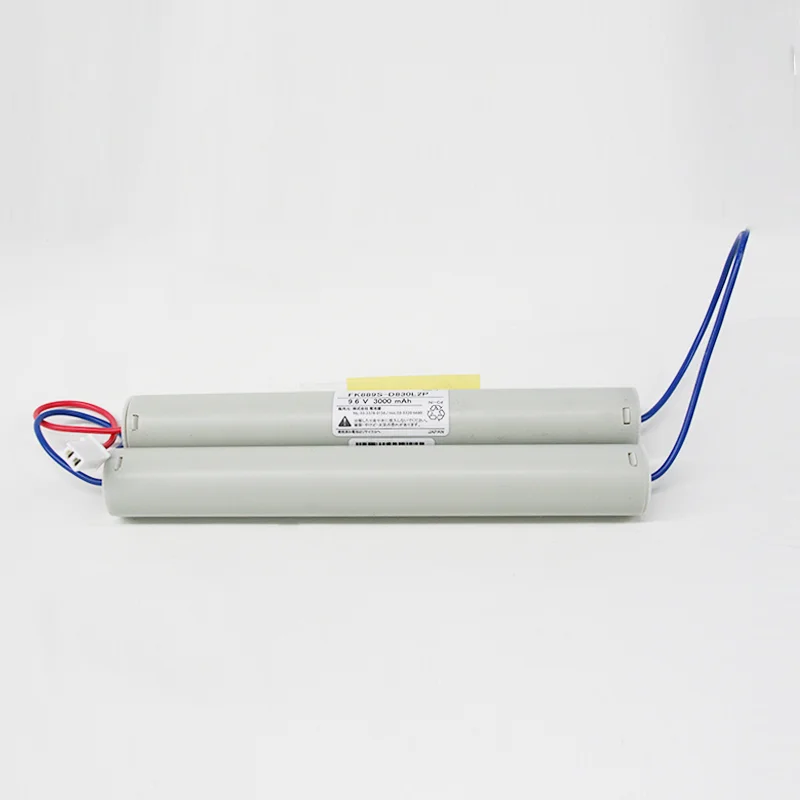 FK889相当品(同等品) 電池屋製 新品 パナソニック製非常灯用交換電池 <FK645相当品(同等品)> 9.6V3000mAh<年度シール付き> コネクター付き