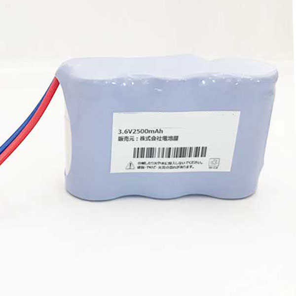 D325S-C-CX 電池屋 3.6V2500mAh 組電池 リード線のみ