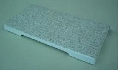 RLXGYGVA5187 パナソニック 純正部品 新品 床排水口カバー(シャルトグレー柄付・長さ296mm)裏面「FRP」刻印あり バスルーム部品 Panasonic