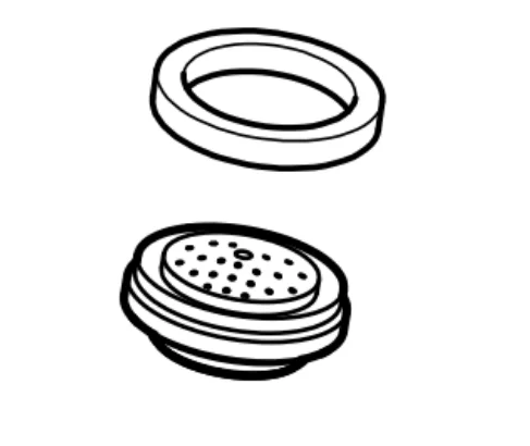 SE02FPBNA02 パナソニック 純正部品 新品 泡沫器（パッキン付き）キッチン部品 Panasonic