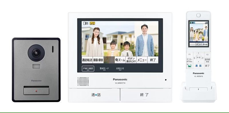 VL-SWE710KF パナソニック ワイヤレスモニター付テレビドアホン 3-7タイプ 電源コード式