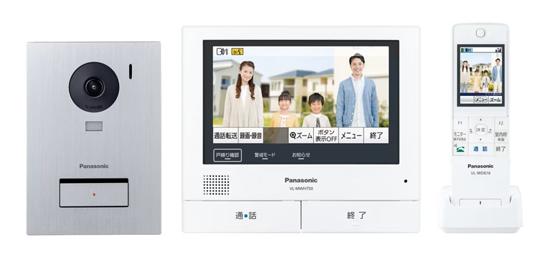 VL-SWE750KS パナソニック ワイヤレスモニター付テレビドアホン 3-7タイプ（電源コード式）