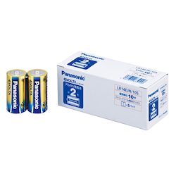 LR14EJN/10S 1箱(10本) パナソニック エボルタ 単2形 アルカリ乾電池【全国一律送料450円】