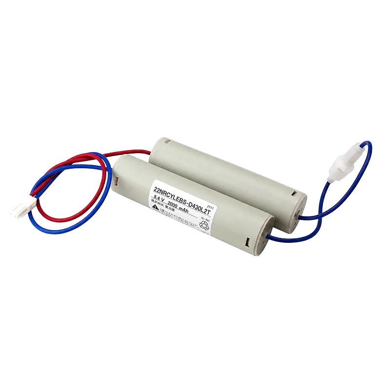 2-2NR-CY-LEB相当品 電池屋製新品 東芝ライテック製非常灯用交換電池 4.8V3000mAh <年度シール付き> コネクター付きそのまま取付できます。