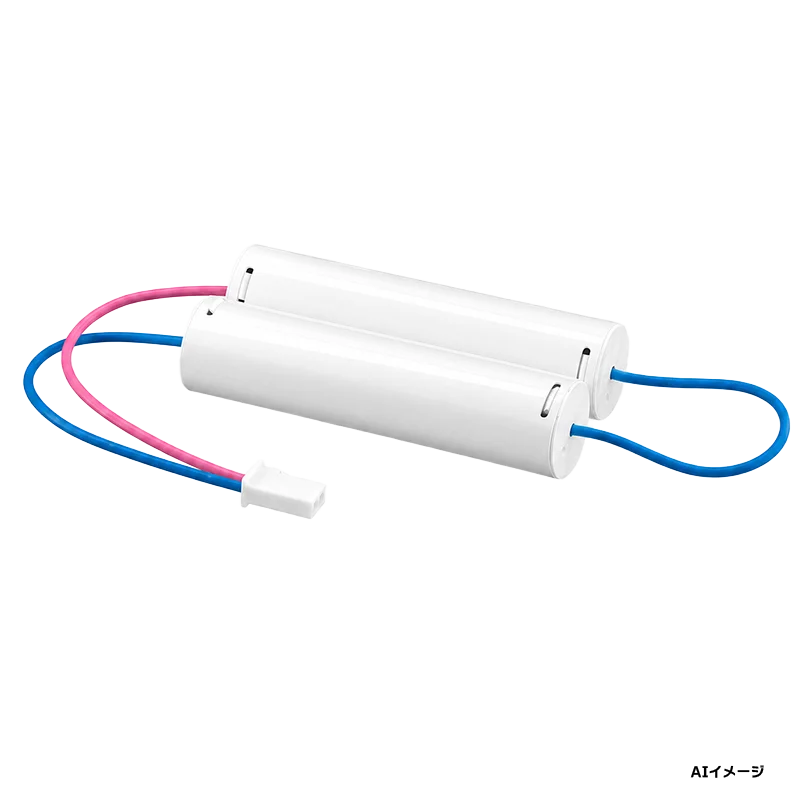 FK744相当品(同等品) 電池屋製新品 パナソニック製非常灯器具用交換電池 4.8V2500mAh <年度シール付き> コネクター付きそのまま取付できます。