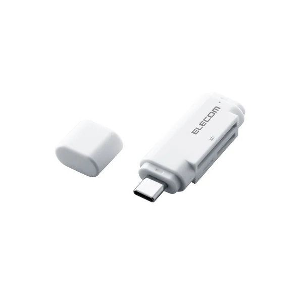 MR3C-D011WH エレコム カラー：ホワイト USB Type-Cメモリリーダライタ スティックタイプ 【送料全国一律275円】