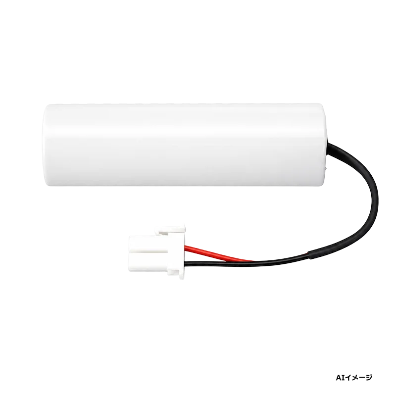 6H15FA相当品 電池屋製新品 三菱電機製誘導灯用交換電池 6.0V1450mAh <年度シール付き> コネクター付きそのまま取付できます。