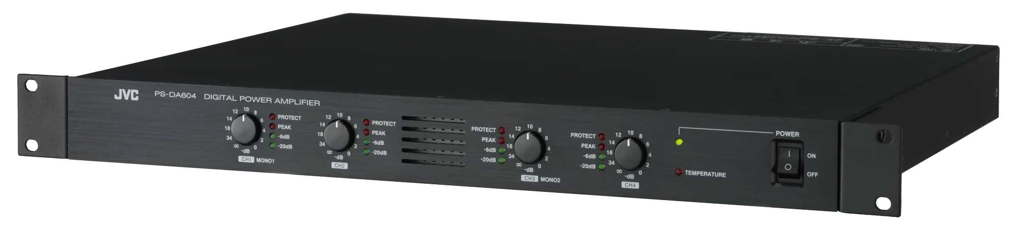 PS-DA604 JVCケンウッド デジタルパワーアンプ 60Wx4チャンネル