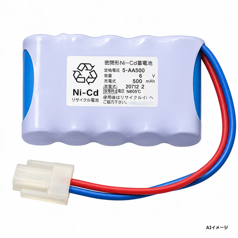NR0.45AA-5相当品 古河電池 新品 非常警報用交換バッテリー 統一コネクター 【送料全国一律275円】