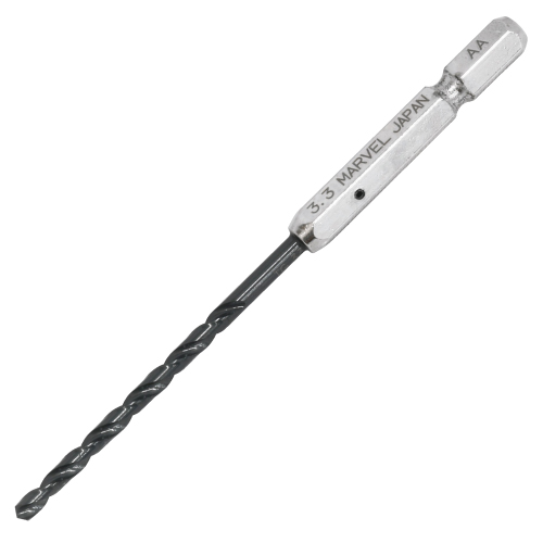 6MTD-33 マーベル 6角軸鉄工用ドリル(3.3mm)