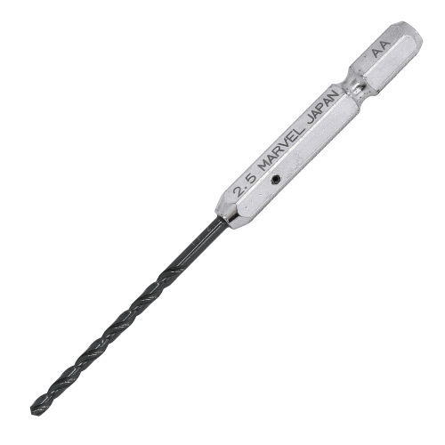 6MTD-25 マーベル 6角軸鉄工用ドリル(2.5mm)
